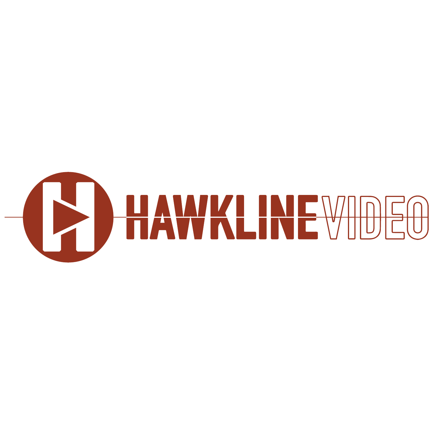 Hawkline Video Company Logo